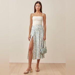 REFORMATION ZOE MIDI SKIRT